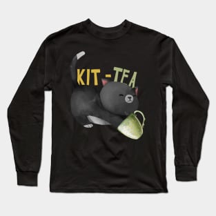 This is my favorite kit-tea shirt Long Sleeve T-Shirt